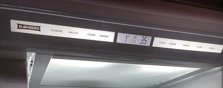 Sub-Zero freezer repair